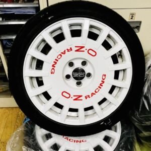 Jantes OZ Rally Racing 4 roues 17 pouces 8J +48  5×100 PAS DE PNEU Pour GDB Impreza